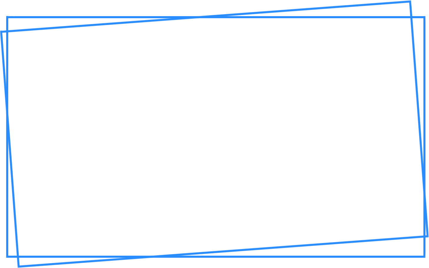 Blue Solid Border